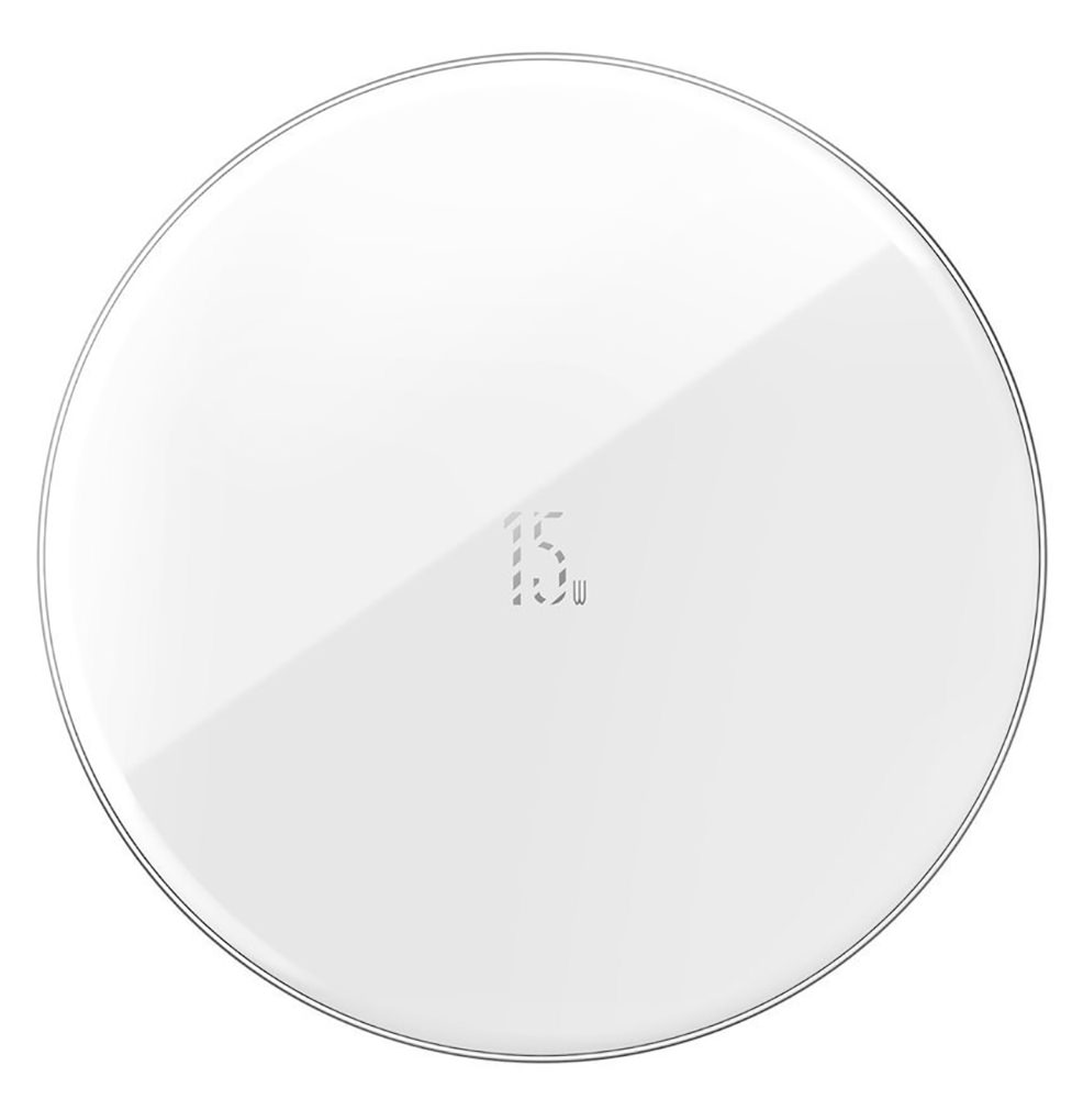 беспроводная зарядка для телефона Baseus Simple Wireless Charger 15W (Updated Version for Type-C) white