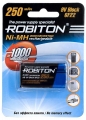 аккумулятор Robiton 250 mAh 6F22/Крона-1BL 