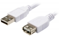 удлинитель USB ATcom USB (Am-&gt;Af, феррит) 1.8 m white