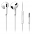 проводные наушники с микрофоном Baseus Encok 3.5mm lateral in-ear Wired Earphone H17 white
