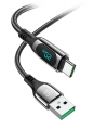 кабель для быстрой зарядки Hoco S51 5A Extreme Fast charging data cable for Type-C black