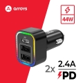 автомобильное зарядное устройство Arroys CR-6 
