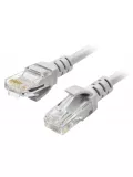 патч-корд ATcom UTP, 2 m, литой, RJ45, Cat.5e серый