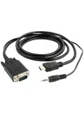 адаптер Cablexpert HDMI>VGA 19M/15F-1,8м 