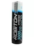 аккумулятор Robiton 18650 Li-Ion 3000 mAh, защищенный 
