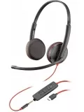 Гарнитура для смартфона и планшета Plantronics BlackWire C3225-C (PL-C3225-C) black