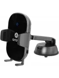 держатель с беспроводной зарядкой на торпедо Arroys Dash-W1 Auto black