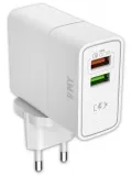 зарядное устройство для путешествий EMY MY-A501Q QC3.0 + кабель USB - Type-C white