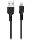 кабель передачи данных Hoco X13 lightning 1m black
