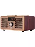 портативный радиоприемник с bluetooth и mp3 MAX МR-362 wood