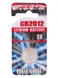 часовая батарейка Maxell CR2012-1BL 