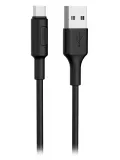 кабель передачи данных Hoco X25 Soarer micro 1m black