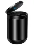 автомобильная пепельница с подсветкой Baseus Premium Car Ashtray black