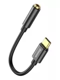 переходник для наушников Baseus Type-C Male to 3.5mm Female Adapter L54 black