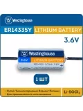 литиевая батарейка 3.6v Westinghouse ER 14335Y (2/3AA) axial wires 