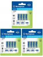 аккумуляторы Westinghouse 1000 mAh  R03/AAA 12шт.