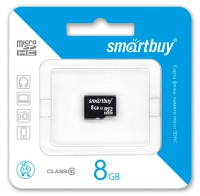 карта памяти SmartBuy 8Gb microSDHC Class 10 без адаптера карта памяти SmartBuy 8Gb microSDHC Class 10 без адаптера