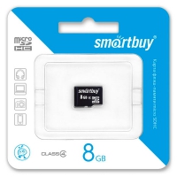 карта памяти SmartBuy 8Gb microSDHC Class 4 без адаптера карта памяти SmartBuy 8Gb microSDHC Class 4 без адаптера