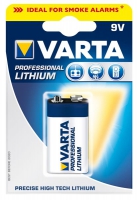 батарейка Varta 6122/Крона PROFESSIONAL LITHIUM 9V-1BL