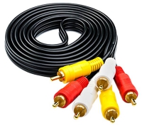 кабель межблочный ATcom 1.2 m 3RCA(m) кабель межблочный ATcom 1.2 m 3RCA(m)