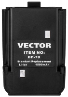 аккумулятор для радиостанции Vector BP-70