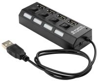 концентратор USB 2.0 Gembird UHB-243-AD
