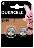 батарейка (2 шт) Duracell CR2032-2BL