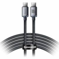 кабель передачи данных Baseus Crystal Shine Series Fast Charg Cable Type-C to Type-C 100W 2m кабель передачи данных Baseus Crystal Shine Series Fast Charg Cable Type-C to Type-C 100W 2m