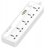 сетевой фильтр LDNIO SC5415 3USB*1TypeC*5 розеток 2м