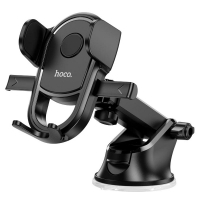 держатель на присоске в машину Hoco H5 Integrity one-key car holder (center console)