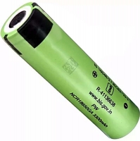 высокотоковый аккумулятор Panasonic NCR18650GA PW Li-Ion 3500 (min 3300mAh), без защиты