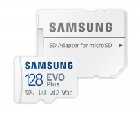 карта памяти Samsung 128Gb microSDXC Class 10 Evo Plus A2 V30 UHS-I  (R/W 90/160 MB/s) карта памяти Samsung 128Gb microSDXC Class 10 Evo Plus A2 V30 UHS-I  (R/W 90/160 MB/s)