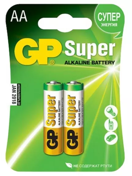батарейки (2 шт.) GP LR6/AA-OS2