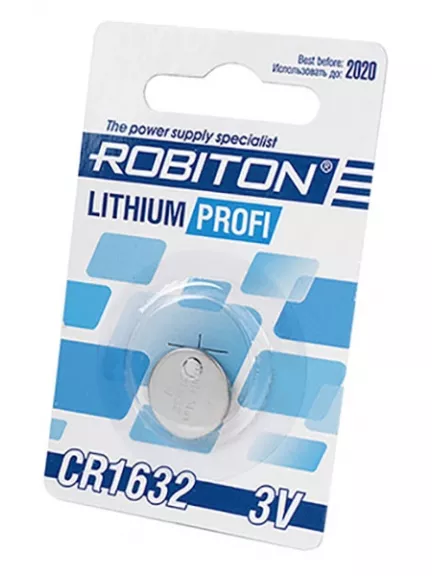 батарейка Robiton CR1632 PROFI-1BL