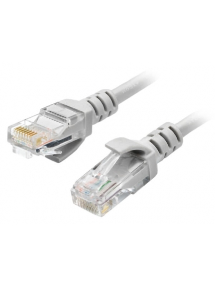 патч-корд ATcom UTP, 1 m, литой, RJ45, Cat.5e