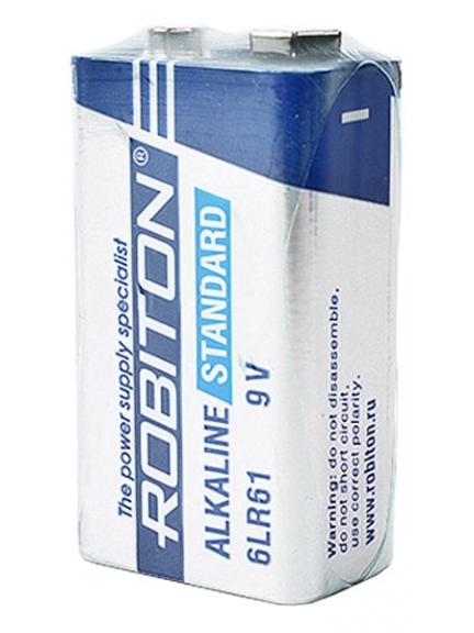 батарейка Robiton 6LR61/Крона STANDARD-SR1