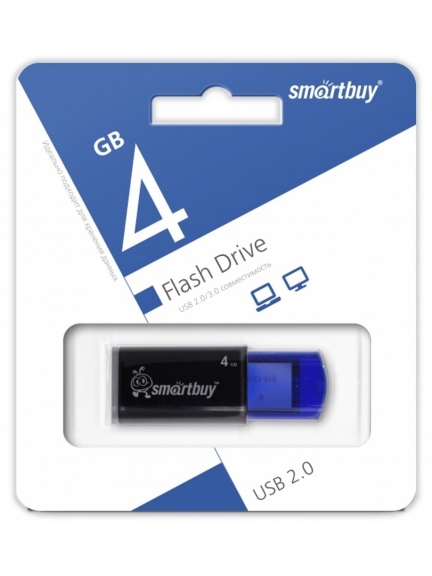 флешка USB SmartBuy Click 4GB