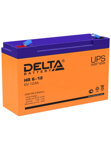 аккумулятор для UPS Delta HR 6-12