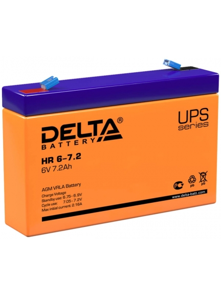 аккумулятор для UPS Delta HR 6-7.2