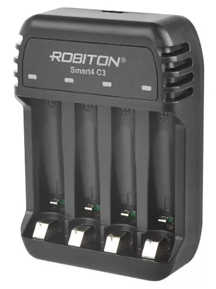 зарядное устройство для АА и ААА аккумуляторов Robiton Smart4 C3