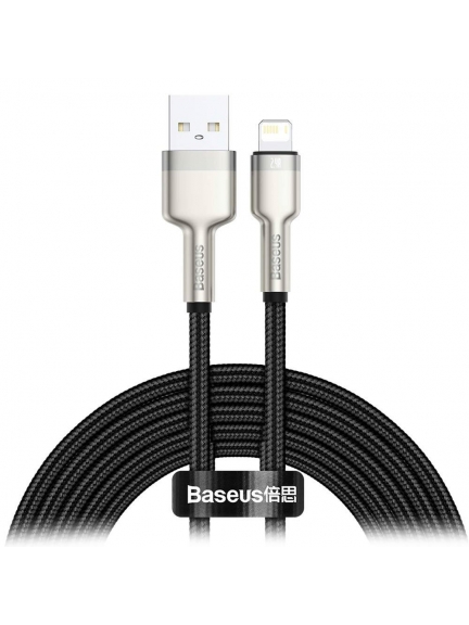 кабель передачи данных Baseus Cafule Series Metal Data Cable USB to IP 2.4A 2m