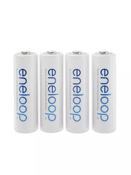 аккумуляторы (4 шт) Panasonic 2000 mAh R6/AA Eneloop BK-3MCCA/4W-4BL