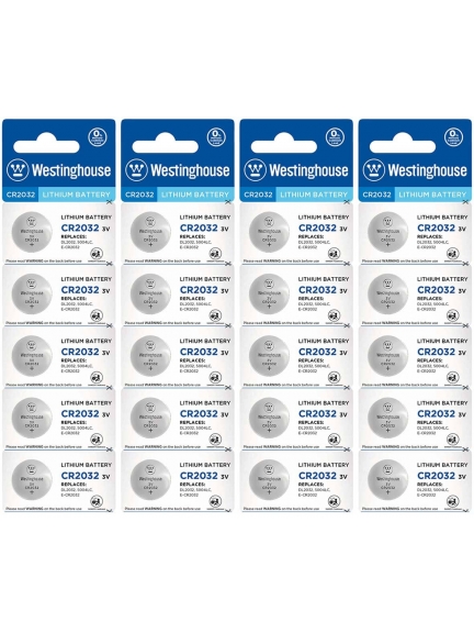 батарейки Westinghouse CR2032 20шт.