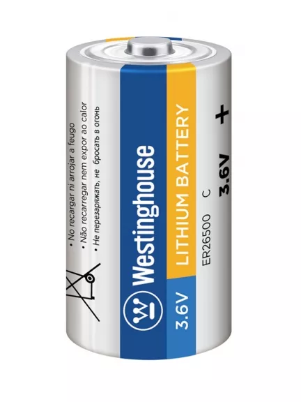 литиевая батарейка 3.6v Westinghouse ER 26500 (C)