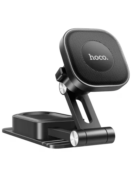 держатель на 3М скотче со штангой Hoco H4 Mike magnetic car mount (center console)