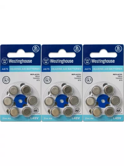 батарейка Westinghouse ZA675/PR44 18шт.