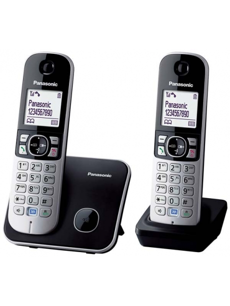 радиотелефон DECT Panasonic KX-TG6812RU black