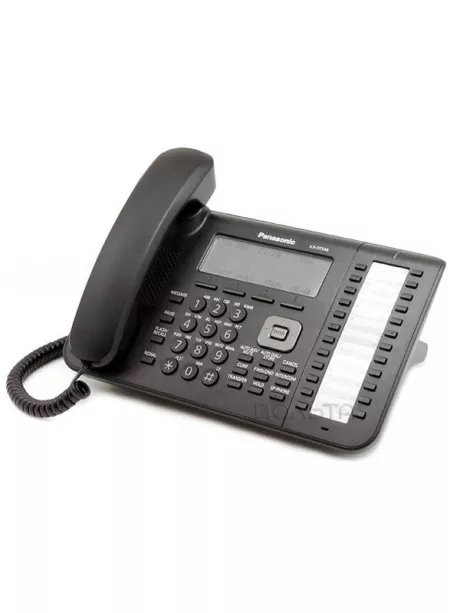 системный телефон Panasonic KX-DT546RU black