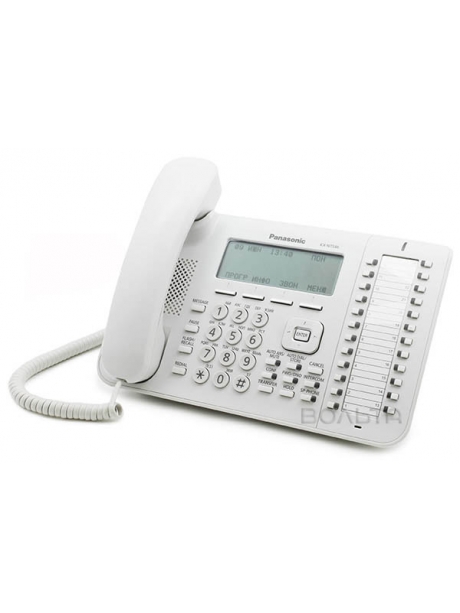 системный телефон Panasonic KX-DT546RU white