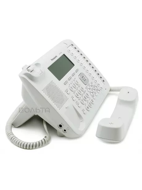 системный телефон Panasonic KX-DT546RU white